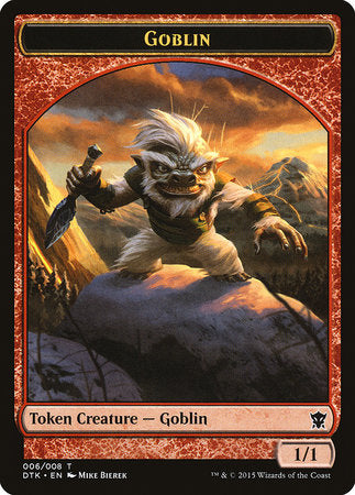 Goblin Token [Dragons of Tarkir Tokens] | Good Games Cannington