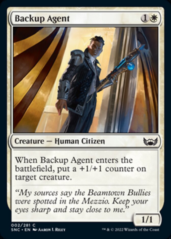 Backup Agent [Streets of New Capenna] | Good Games Cannington