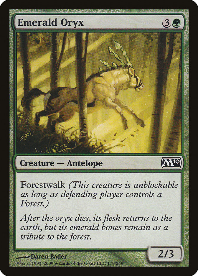 Emerald Oryx [Magic 2010] | Good Games Cannington