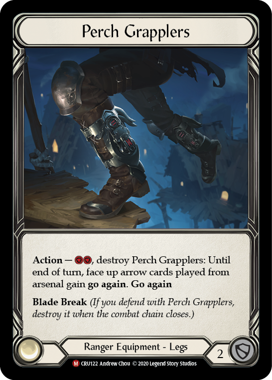 Perch Grapplers [CRU122] 1st Edition Cold Foil | Good Games Cannington