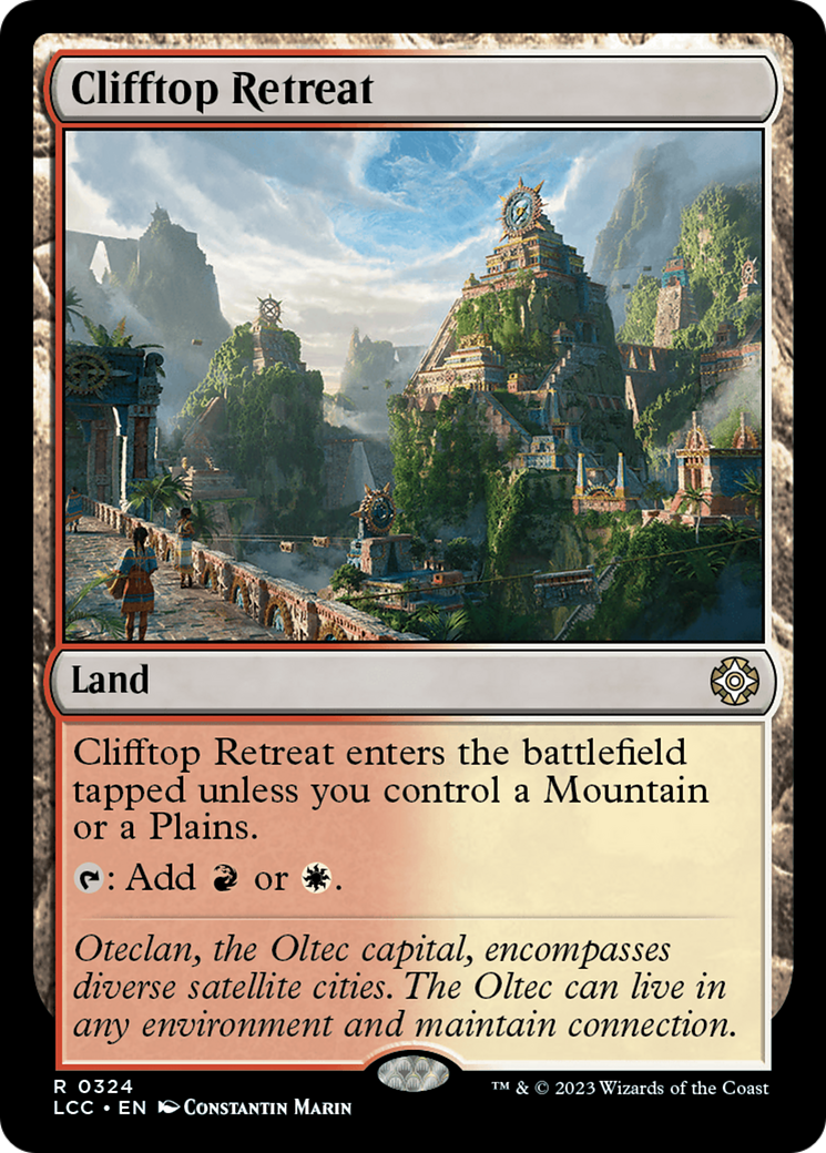 Clifftop Retreat [The Lost Caverns of Ixalan Commander] | Good Games Cannington