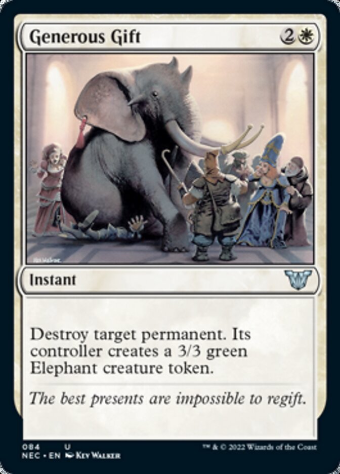 Generous Gift [Kamigawa: Neon Dynasty Commander] | Good Games Cannington