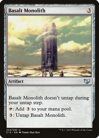 Basalt Monolith [Commander 2015] | Good Games Cannington