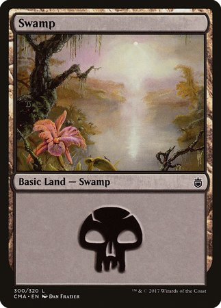 Swamp (300) [Commander Anthology] | Good Games Cannington