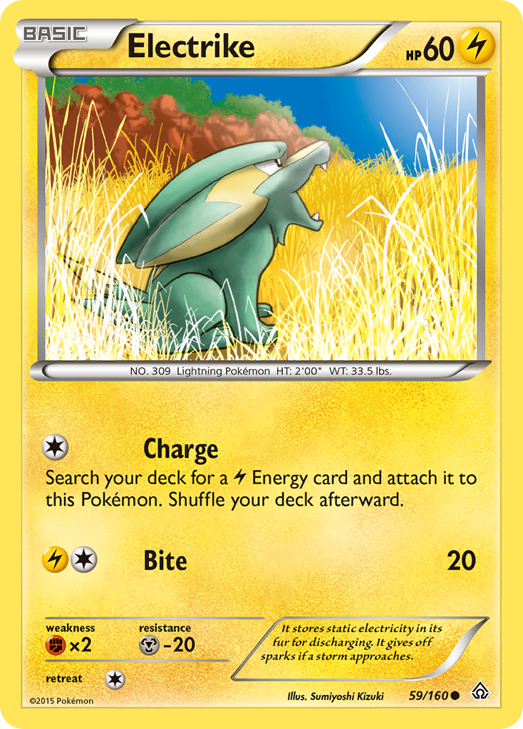 Electrike (59/160) [XY: Primal Clash] | Good Games Cannington
