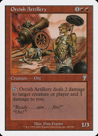 Orcish Artillery [Seventh Edition] | Good Games Cannington