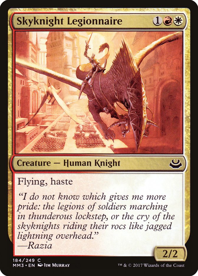 Skyknight Legionnaire [Modern Masters 2017] | Good Games Cannington