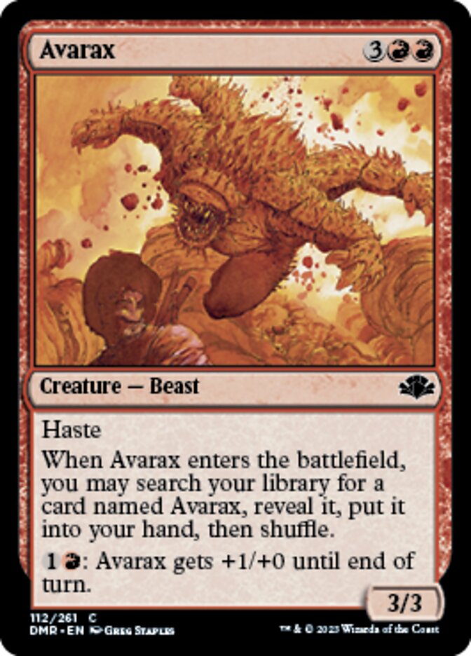 Avarax [Dominaria Remastered] | Good Games Cannington