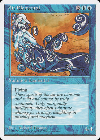 Air Elemental [Fourth Edition] | Good Games Cannington