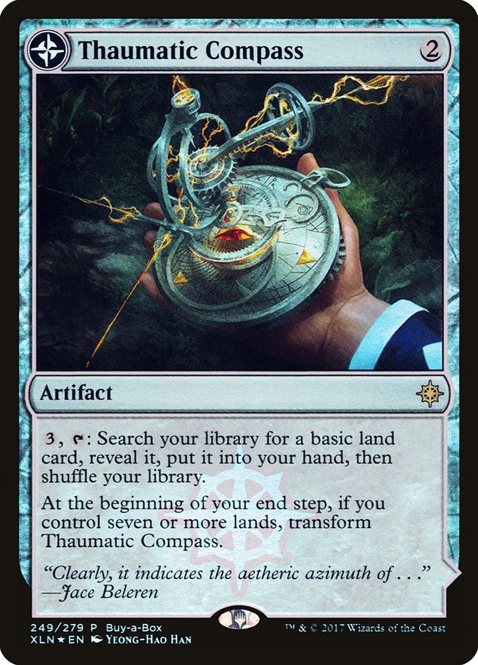 Thaumatic Compass // Spires of Orazca (Buy-A-Box) [Ixalan Treasure Chest] | Good Games Cannington