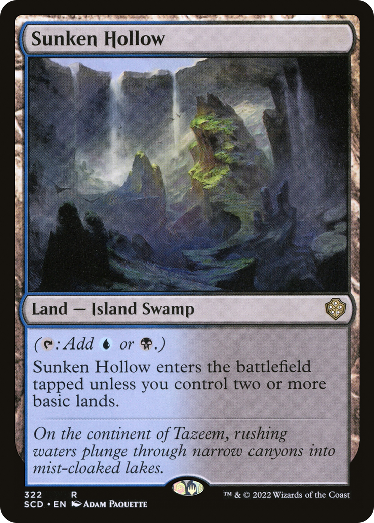 Sunken Hollow [Starter Commander Decks] | Good Games Cannington