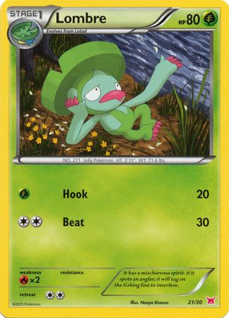 Lombre (21/30) [XY: Trainer Kit 2 - Latias] | Good Games Cannington