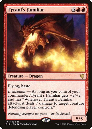 Tyrant's Familiar [Commander 2017] | Good Games Cannington