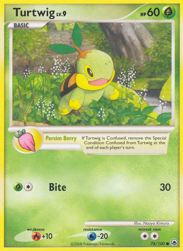 Turtwig (78/100) [Diamond & Pearl: Majestic Dawn] | Good Games Cannington