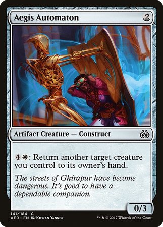 Aegis Automaton [Aether Revolt] | Good Games Cannington