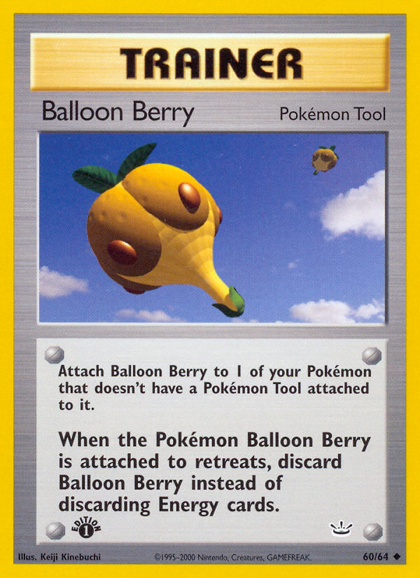 Balloon Berry (60/64) [Neo Revelation 1st Edition] | Good Games Cannington