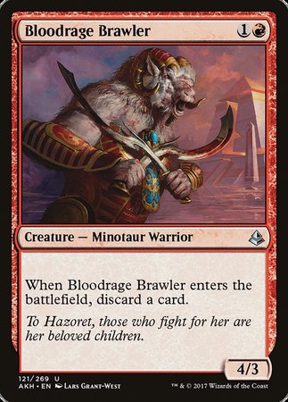 Bloodrage Brawler [Amonkhet] | Good Games Cannington