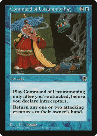 Command of Unsummoning [Portal] | Good Games Cannington