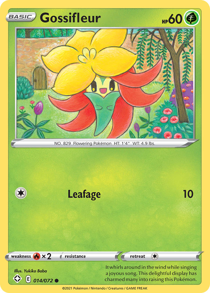 Gossifleur (014/072) [Sword & Shield: Shining Fates] | Good Games Cannington