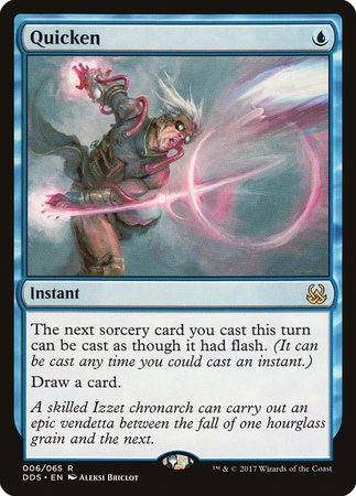 Quicken [Duel Decks: Mind vs. Might] | Good Games Cannington
