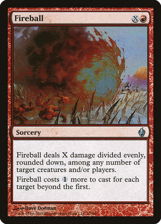 Fireball [Premium Deck Series: Fire and Lightning] | Good Games Cannington