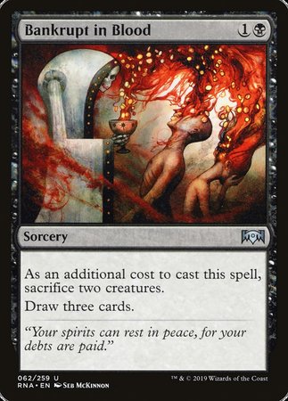 Bankrupt in Blood [Ravnica Allegiance] | Good Games Cannington