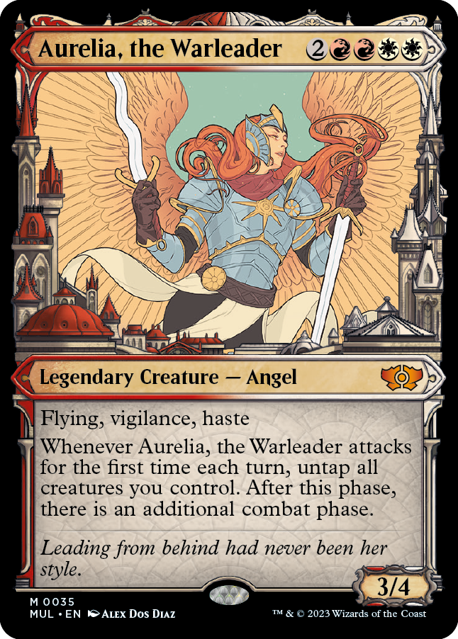 Aurelia, the Warleader [Multiverse Legends] | Good Games Cannington
