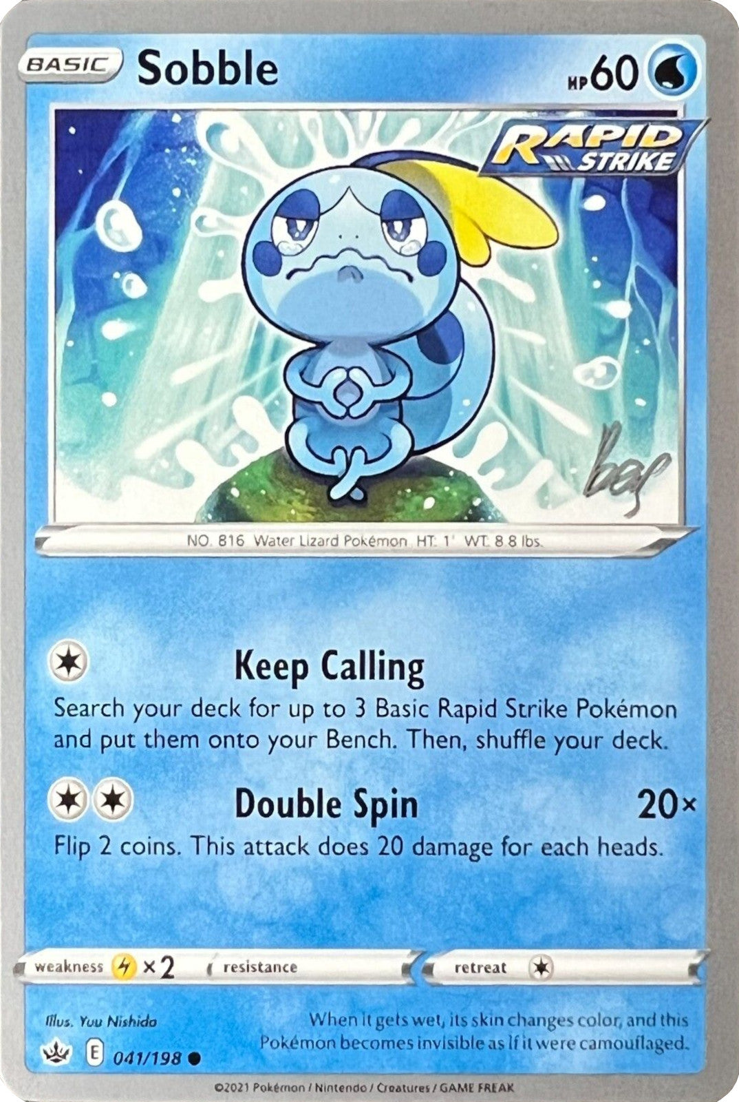 Sobble (041/198) (Cheryl Again - Sebastian Lashmet) [World Championships 2022] | Good Games Cannington
