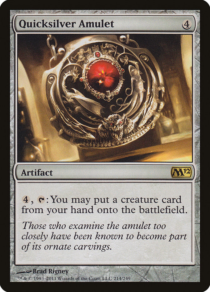 Quicksilver Amulet [Magic 2012] | Good Games Cannington