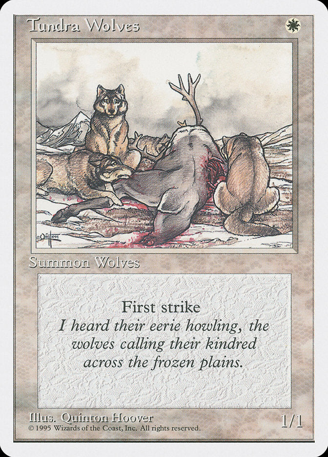 Tundra Wolves [Fourth Edition] | Good Games Cannington
