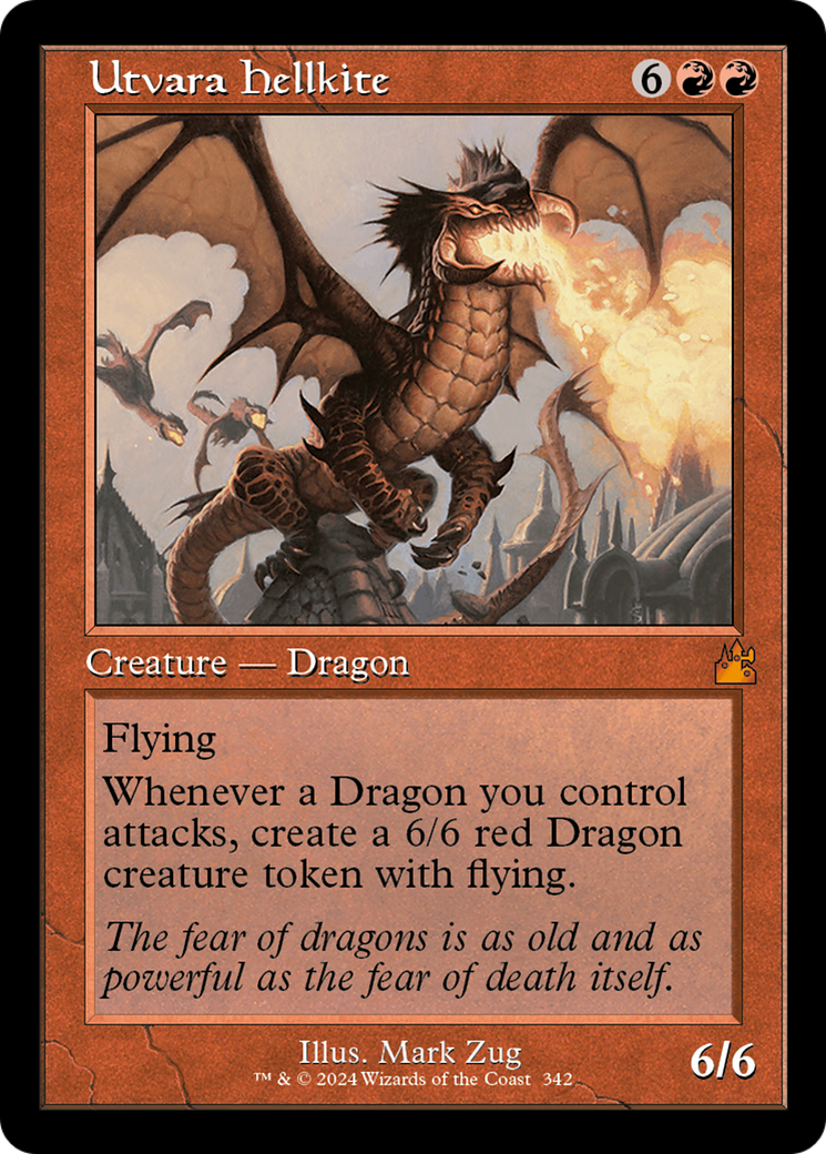 Utvara Hellkite (Retro Frame) [Ravnica Remastered] | Good Games Cannington