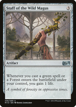 Staff of the Wild Magus [Magic 2015] | Good Games Cannington