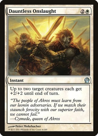 Dauntless Onslaught [Theros] | Good Games Cannington
