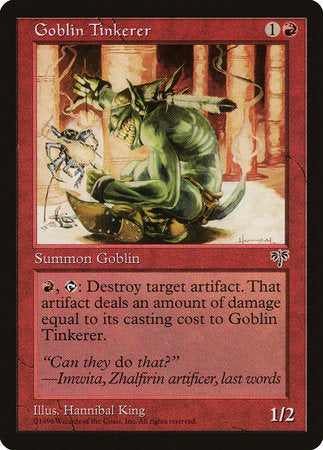 Goblin Tinkerer [Mirage] | Good Games Cannington