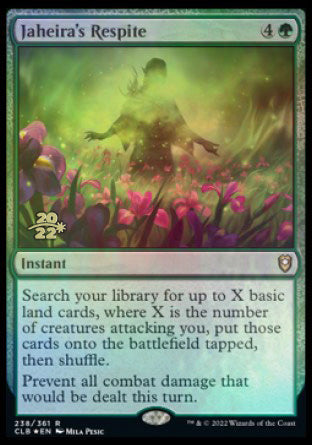 Jaheira's Respite [Commander Legends: Battle for Baldur's Gate Prerelease Promos] | Good Games Cannington
