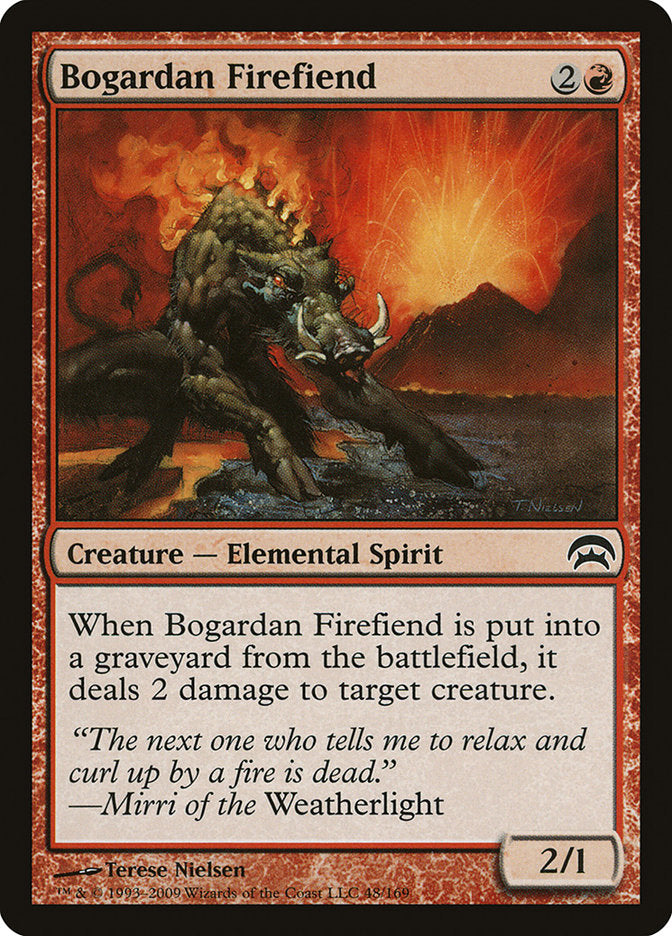 Bogardan Firefiend [Planechase] | Good Games Cannington