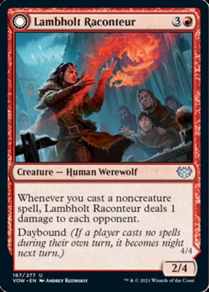 Lambholt Raconteur // Lambholt Ravager [Innistrad: Crimson Vow] | Good Games Cannington