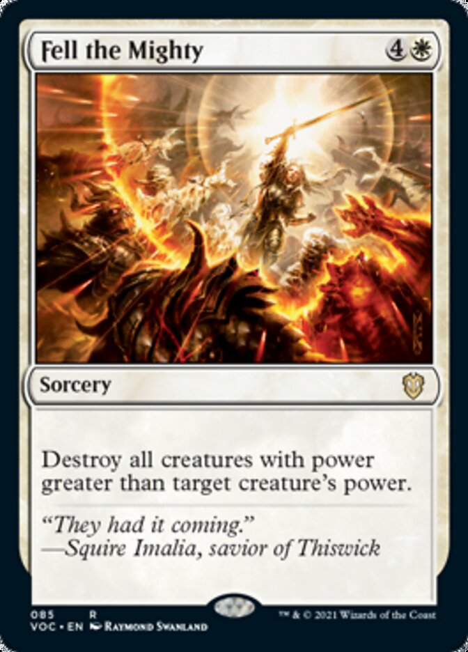 Fell the Mighty [Innistrad: Crimson Vow Commander] | Good Games Cannington