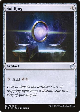 Sol Ring [Commander 2019] | Good Games Cannington