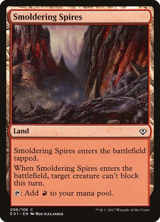 Smoldering Spires [Archenemy: Nicol Bolas] | Good Games Cannington