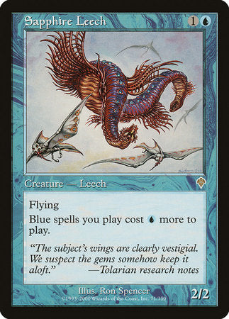 Sapphire Leech [Invasion] | Good Games Cannington