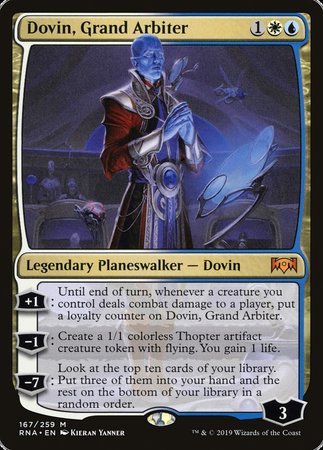 Dovin, Grand Arbiter [Ravnica Allegiance] | Good Games Cannington