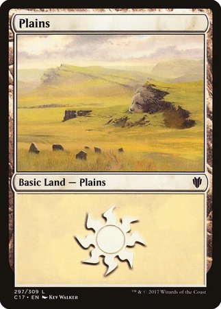 Plains (297) [Commander 2017] | Good Games Cannington