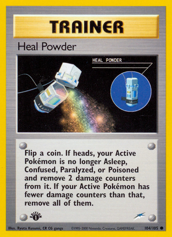Heal Powder (104/105) [Neo Destiny 1st Edition] | Good Games Cannington