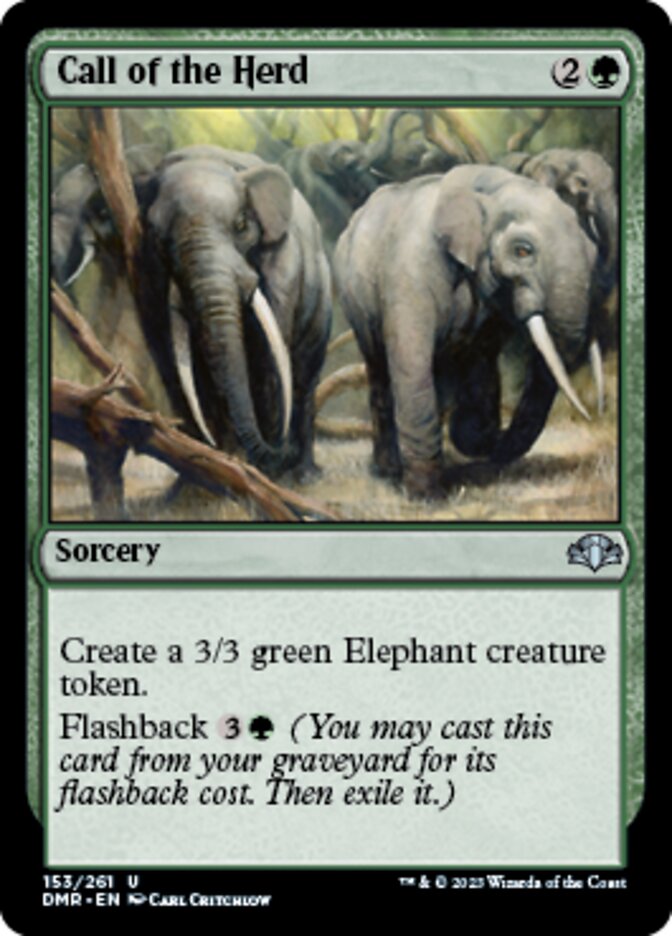 Call of the Herd [Dominaria Remastered] | Good Games Cannington