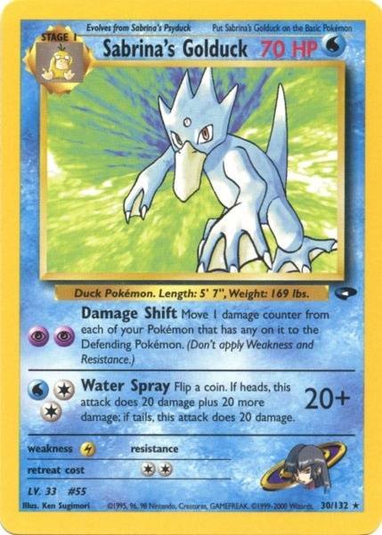 Sabrina's Golduck (30/132) [Gym Challenge Unlimited] | Good Games Cannington