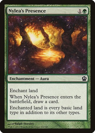 Nylea's Presence [Theros] | Good Games Cannington