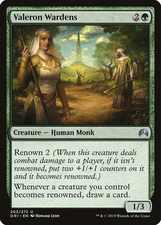 Valeron Wardens [Magic Origins] | Good Games Cannington