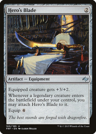 Hero's Blade [Fate Reforged] | Good Games Cannington