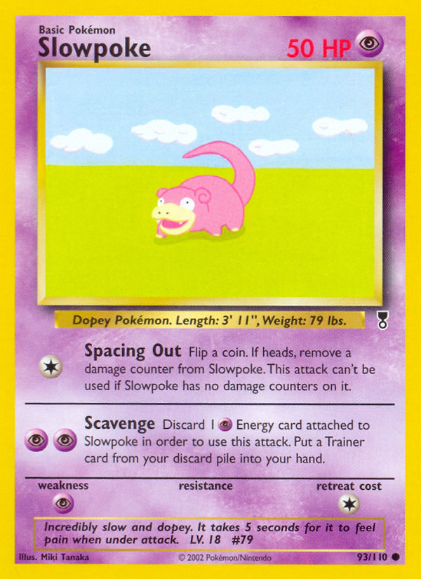 Slowpoke (93/110) [Legendary Collection] | Good Games Cannington